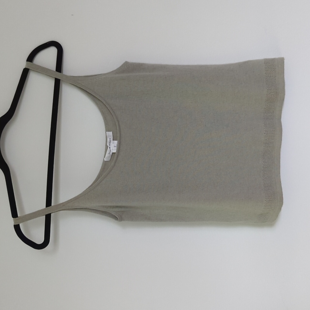 Neutral Cashmere Tank Top Size 2